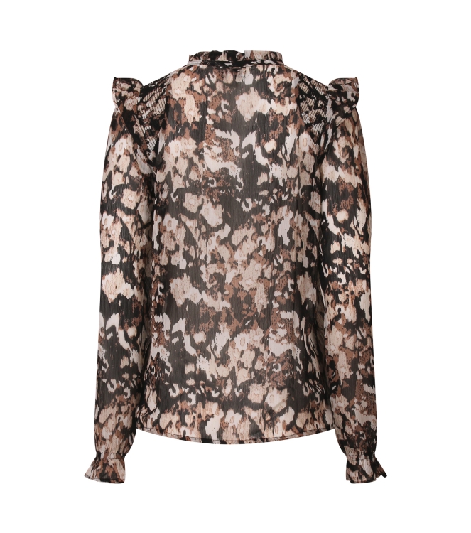 City Life Ysra ruffle W10537 Ecru naturel