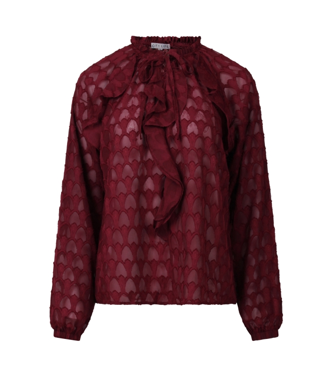 City Life Lucia W10538 Rood bordo