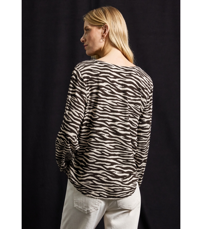 Street One 346047 Bruin donker
