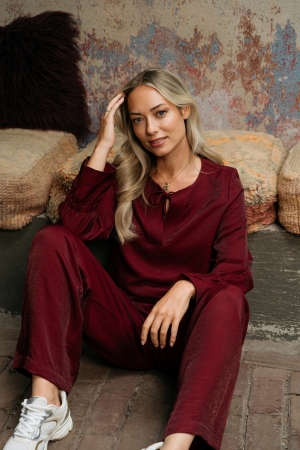 &co BL406 Rood bordo