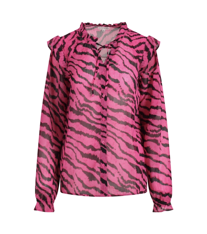 City Life Ysra ruffle W20566 Rose fel