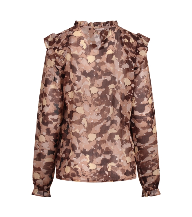 City Life Ysra ruffle W20566 Bruin midden