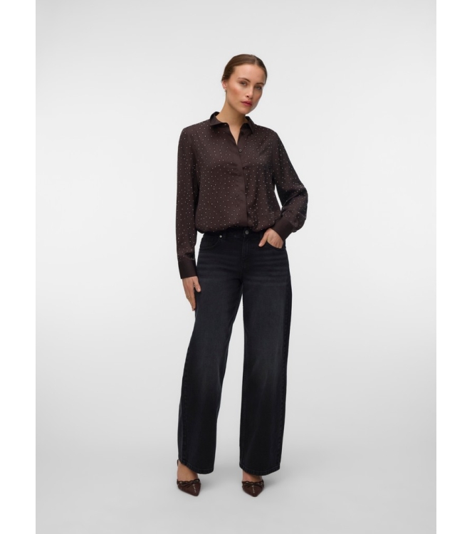 Vero Moda 10354779 Bruin donker
