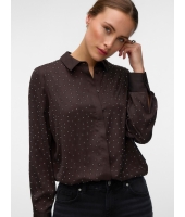 Vero Moda 10354779 Bruin donker