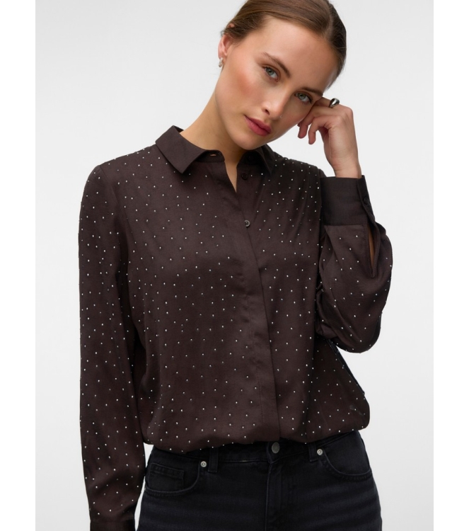 Vero Moda 10354779 Bruin donker
