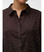 Vero Moda 10354779 Bruin donker