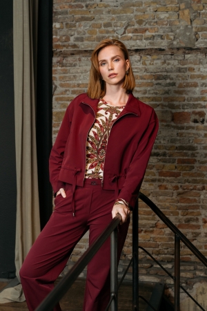 &co Ja141 Rood bordo