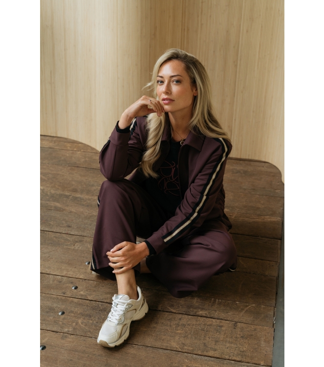 &co Ja142 Paars donker aubergine