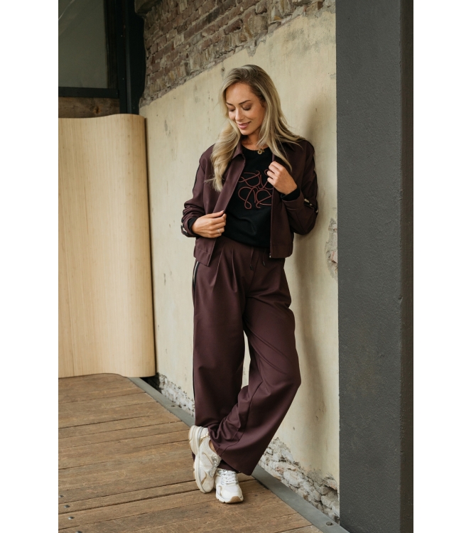 &co Ja142 Paars donker aubergine