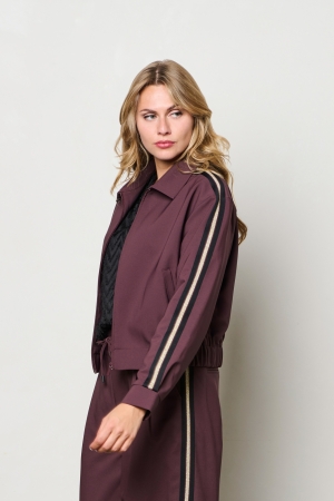 &co Ja142 Paars donker aubergine