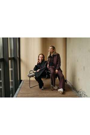 &co Ja142 Paars donker aubergine