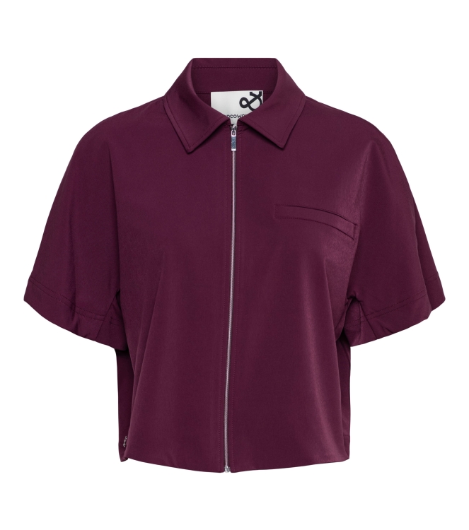 &co JA158 Paars donker aubergine