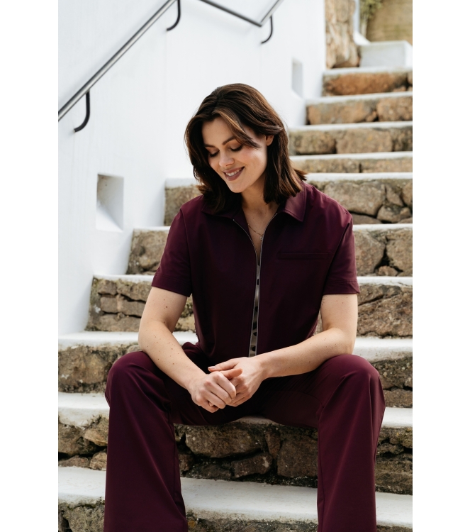 &co JA158 Paars donker aubergine