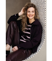 &co JA172 Paars donker aubergine