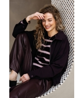 &co JA172 Paars donker aubergine