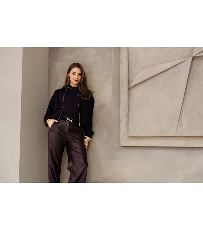 &co JA172 Paars donker aubergine