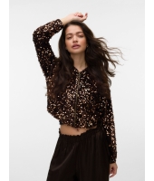 Vero Moda 10352982 Bruin donker