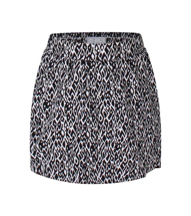 D Zine Selena aop Z90024 Zwart