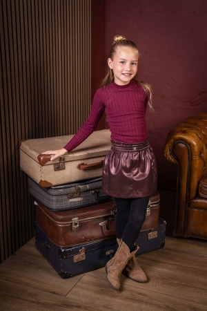 D Zine Tasia W10108 Rood bordo