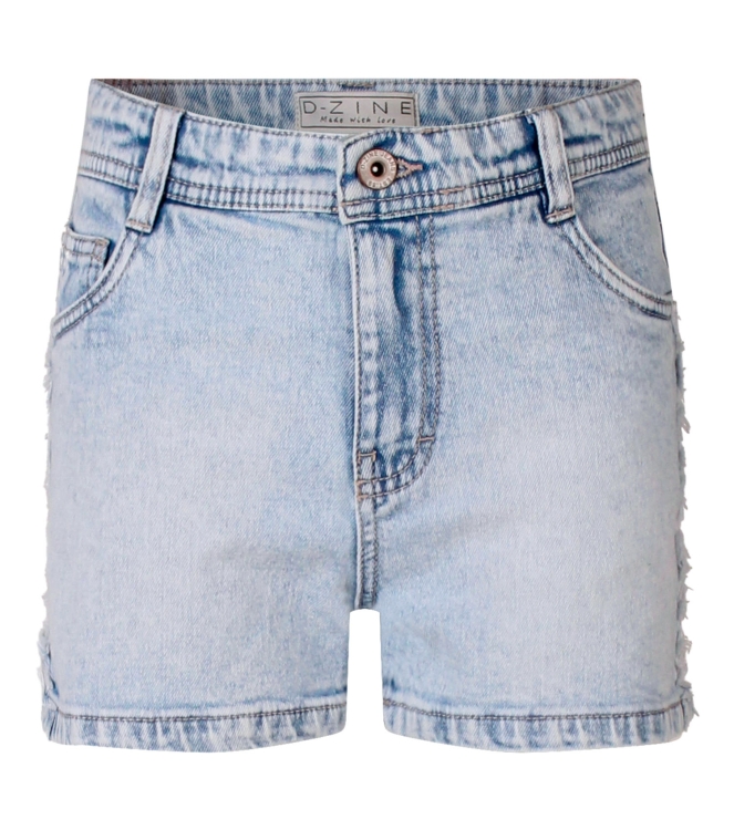 D Zine Marrobie short Z10334 Denim licht gebleekt