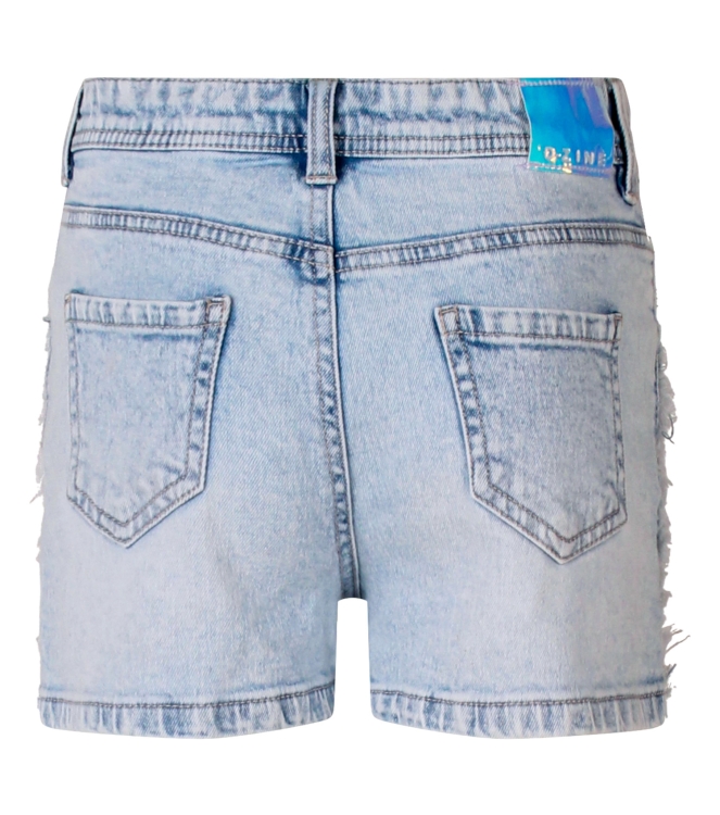 D Zine Marrobie short Z10334 Denim licht gebleekt