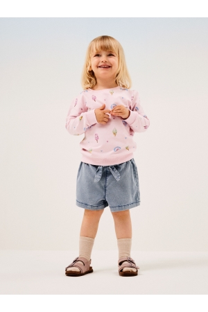 name it mini 13227054 Denim licht gebleekt