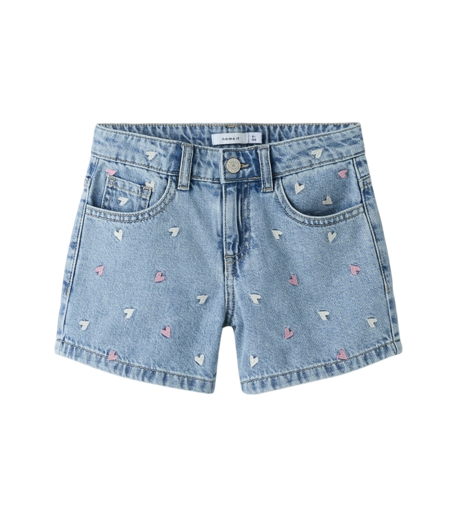 name it mini 13229316 Denim licht gebleekt