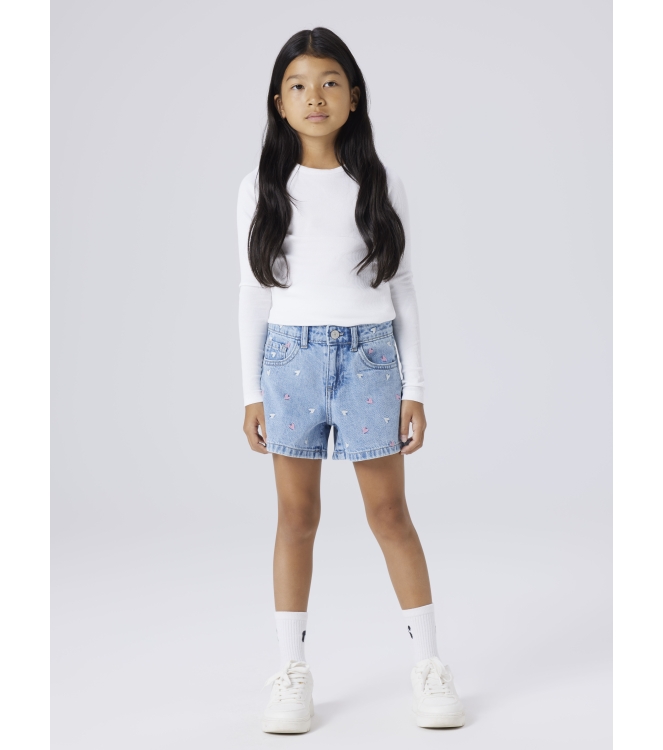 name it mini 13229316 Denim licht gebleekt