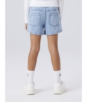 name it mini 13229316 Denim licht gebleekt