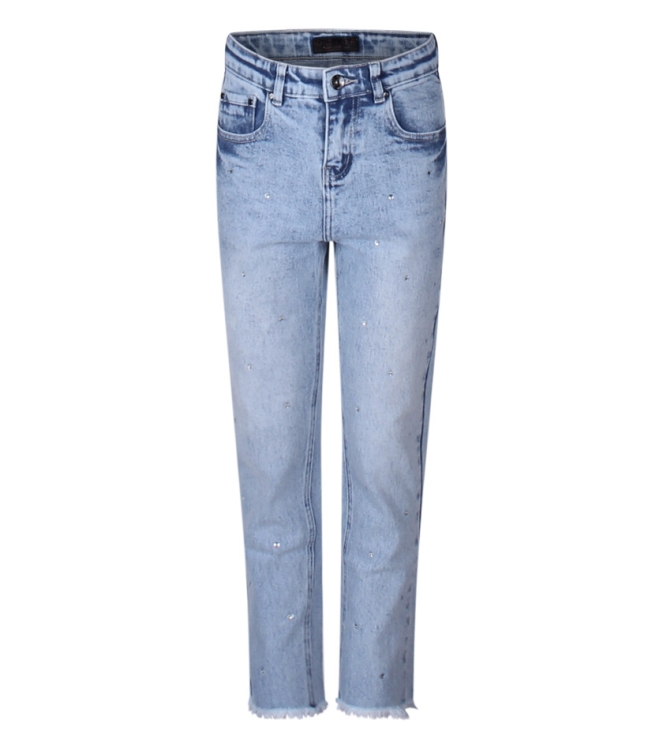 D Zine Rowie W90105 Denim licht gebleekt