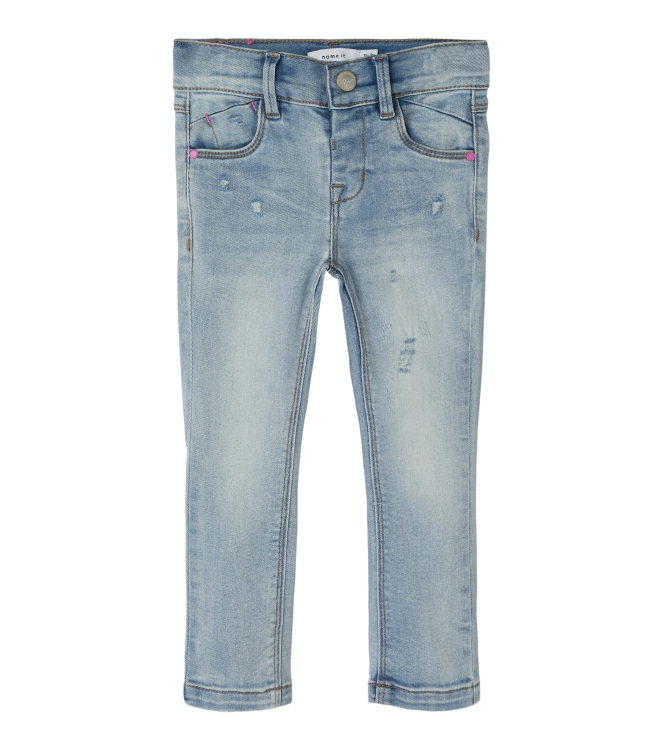 name it mini 13237182 Denim licht gebleekt