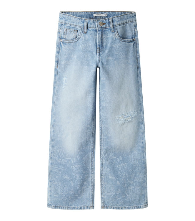 Name It 13239984 Denim licht gebleekt