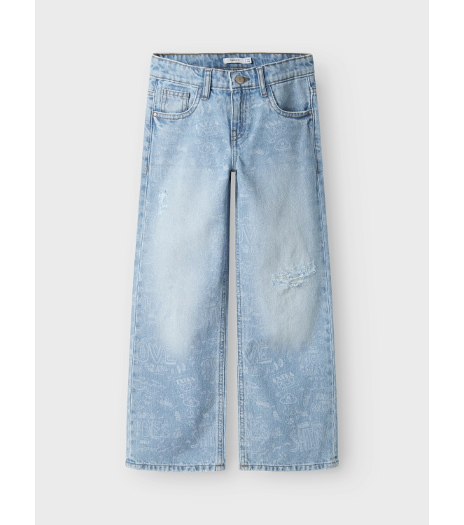 Name It 13239984 Denim licht gebleekt