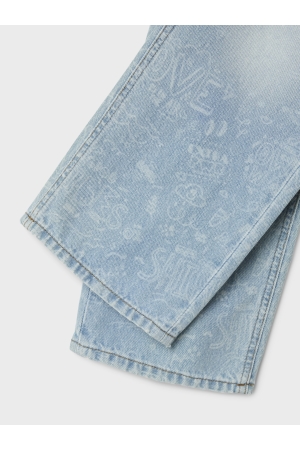 Name It 13239984 Denim licht gebleekt