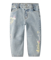 name it mini 13252898 Denim donker gebleekt