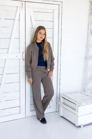 D Zine Tea W10094 Bruin taupe
