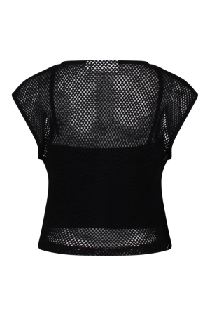 D Zine Netty top Z80260 Zwart