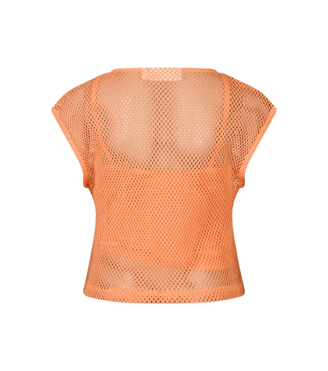 D Zine Netty top Z80260 Oranje licht zalm