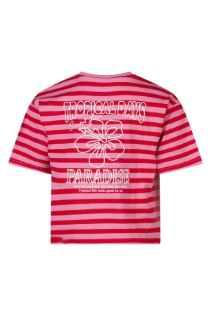 D Zine Tropical Z10320 Rood midden