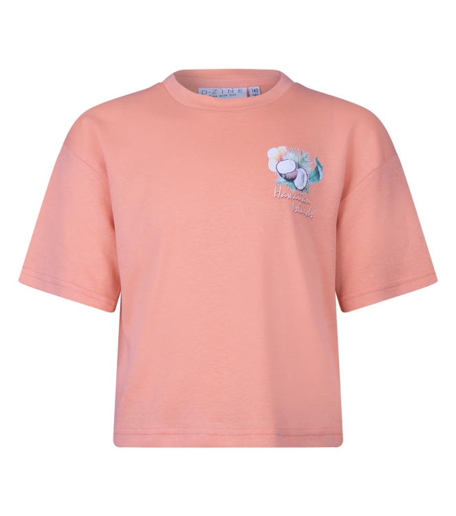 D Zine Alfreda Z10203 Oranje licht zalm