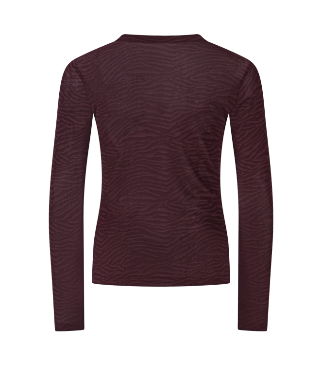 D Zine Mesha aop W20257 Rood bordo