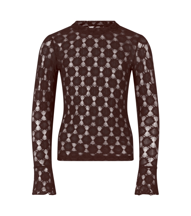 D Zine Lacy W20258 Bruin donker