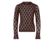 D Zine Lacy W20258 Bruin donker