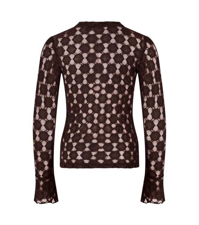D Zine Lacy W20258 Bruin donker