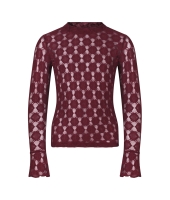 D Zine Lacy W20258 Rood bordo