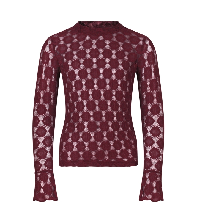 D Zine Lacy W20258 Rood bordo