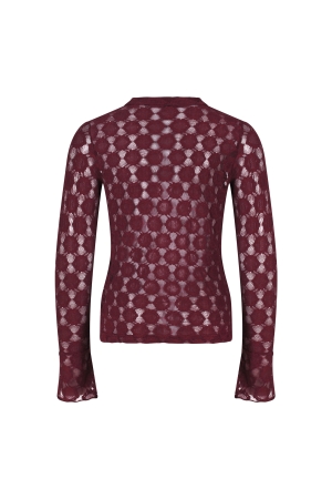 D Zine Lacy W20258 Rood bordo
