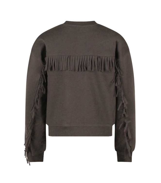 D Zine Fringe W10233 Grijs antraciet