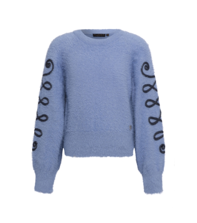 D Zine Tessy W10106 Blauw midden