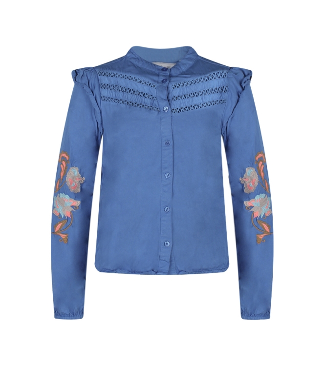 D Zine Salem Z90216 Blauw midden